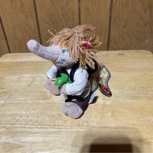 Vintage Farce Wars The Fantom Meanies Anteater Dirtwalker Plush Toy 90s 6” NEW